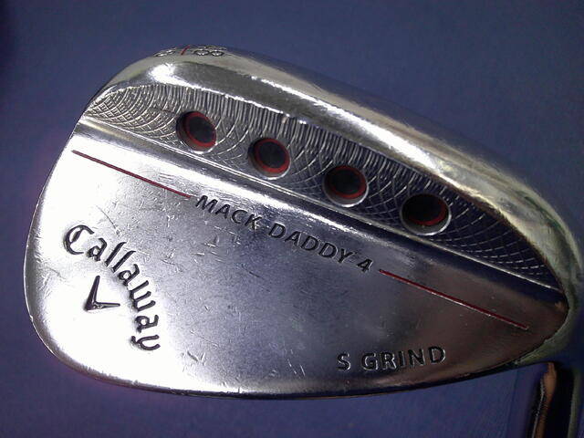 中古ゴルフ MACK DADDY 4 クロムメッキ S-GRIND 48゜-10の写真