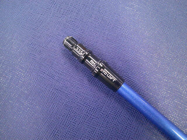 [中古]フジクラSPEEDER NX シャフト　40-S Fujikura Speeder NX Blue 40 Graphite Shaft + Adapter & Grip