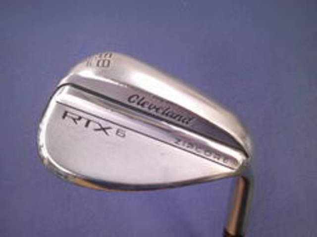 中古ゴルフ RTX6 ZIPCORE ツアーサテン 58°-6°LOW