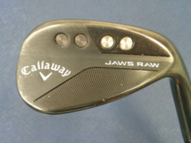 中古ゴルフ JAWS RAW ブラック 56°-10S