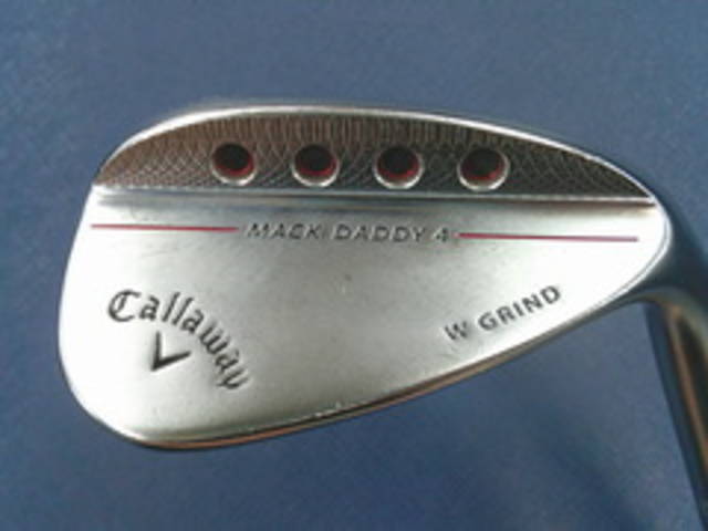 中古ゴルフ MACK DADDY 4 クロムメッキ W-GRIND 52゜-12