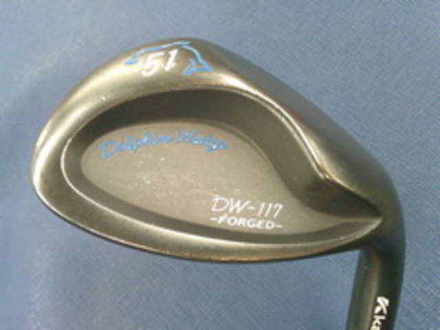 中古ゴルフ DOLPHIN WEDGE DW-117 ブラック 51°