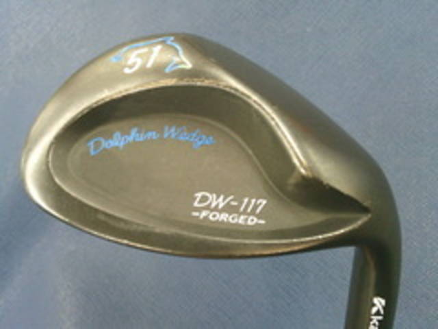 中古ゴルフ DOLPHIN WEDGE DW-117 ブラック 51°