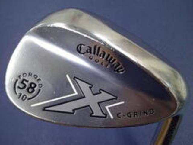中古ゴルフ X FORGED ミルキークロム 58゜MD C-GRIND