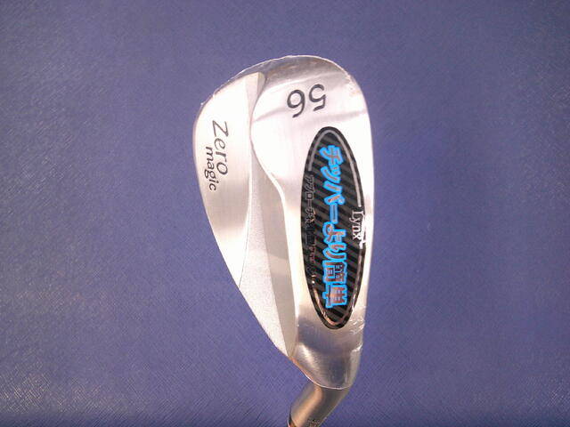 LYNX ZERO MAGIC wedge 56°302g+ｿｹｯﾄ付 Zero magic ウェッジ オリジナルスチール(ウェッジ（単品