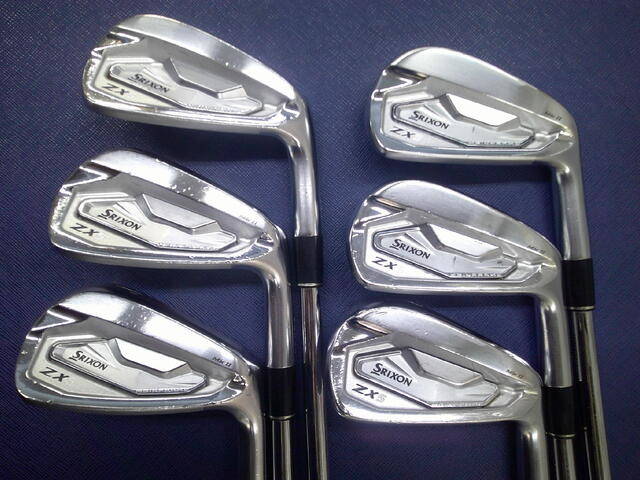 （訳ありセール 格安） DUNLOP ダンロップ 中古アイアンセット SRIXON ZX5 Mk II 6本の 武具