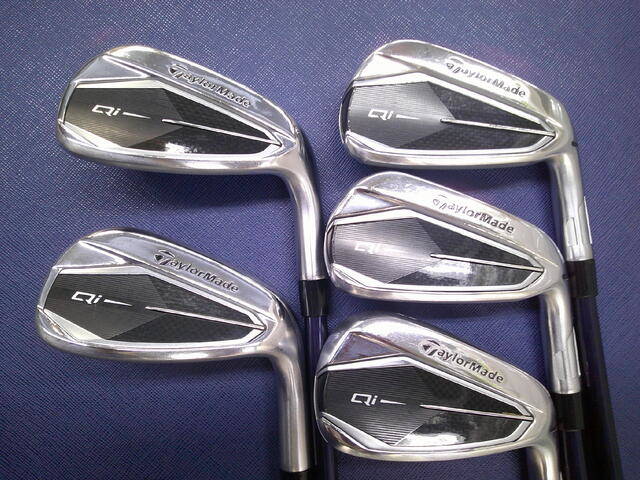 TaylorMade テーラーメイド 中古アイアンセット Qi 5本の商品