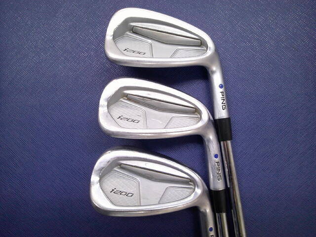PING i200 アイアンセット Ping i200 Green Dot 5-W+UW Iron Set ⛳ AWT 2.0 Steel Stiff