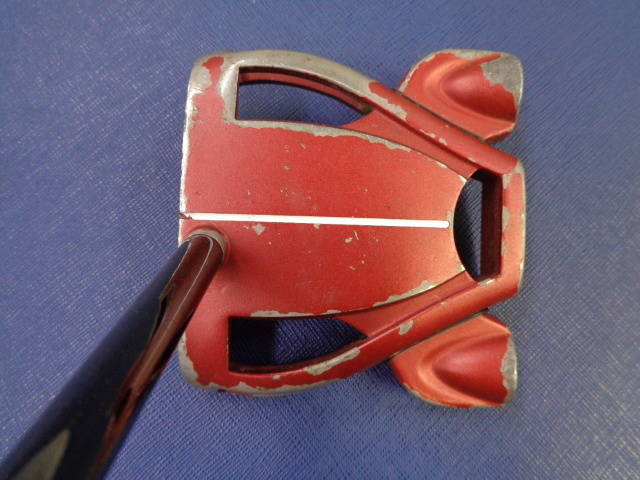 中古 SPIDER TOUR RED センターシャフトパター ゴルフ用品