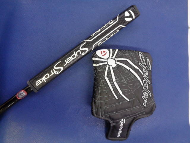 中古 SPIDER S CHALKパター ゴルフ用品