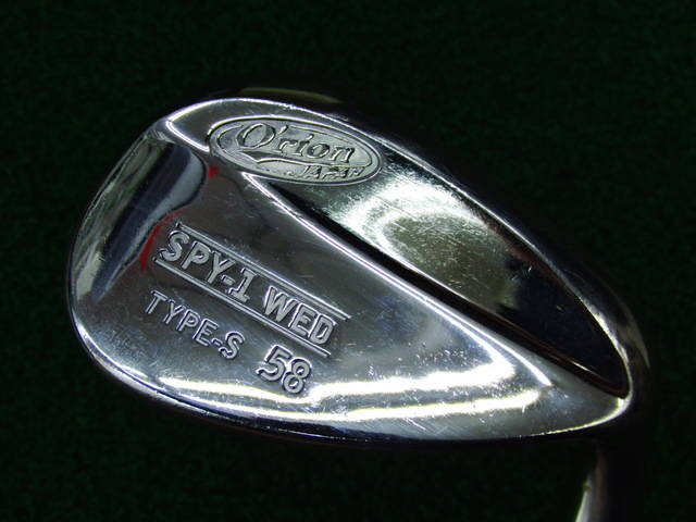 中古ゴルフ ORION SPY-1 WED TYPE-S (ニッケルクロム) 58゜の写真