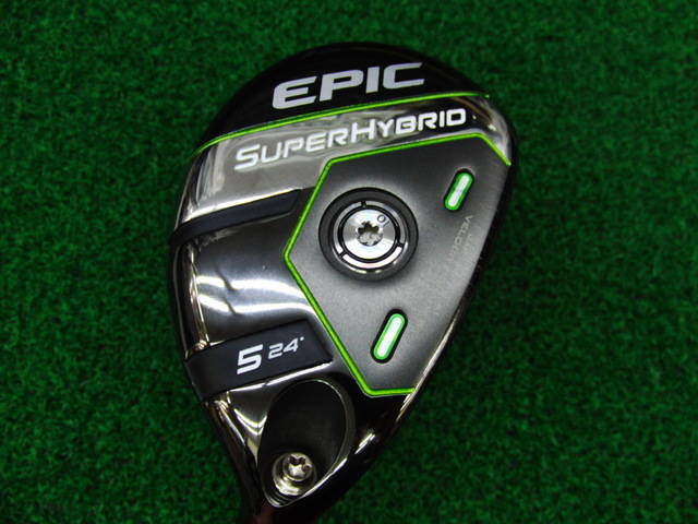 中古ゴルフ EPIC SUPER HYBRID #5(24°)の写真