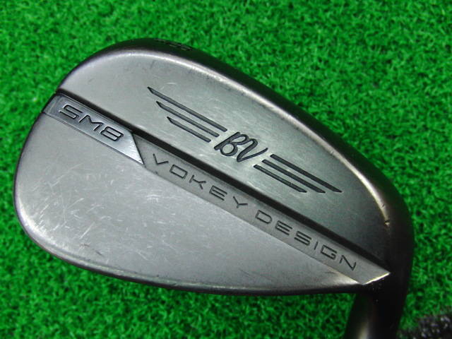 中古ゴルフ Vokey SM8 ジェットブラック 48°-10Fの写真