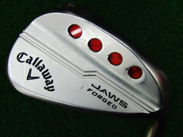 中古ゴルフ JAWS FORGED クロムメッキ 52°-10°の写真