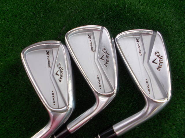 中古ゴルフ X FORGED STAR (2024)  6本の写真