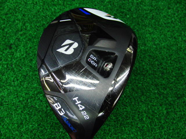 中古ゴルフ BRIDGESTONE B3 MAX H4(22°)の写真
