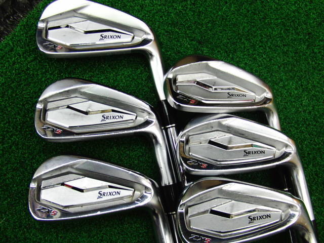 中古ゴルフ SRIXON ZX5  6本の写真