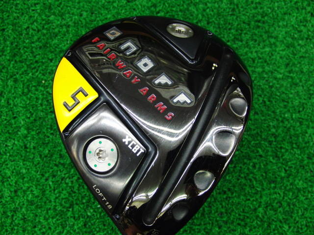 中古ゴルフ ONOFF FAIRWAY ARMS KURO (2022) #5(18°)の写真