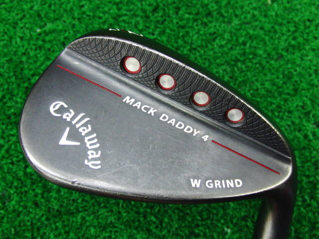 中古ゴルフ MACK DADDY 4 マットブラック W-GRIND 52゜-12の写真