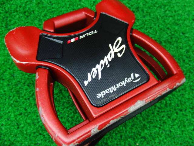 中古ゴルフ SPIDER TOUR RED センターシャフトの写真
