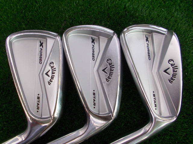 中古ゴルフ X FORGED STAR (2024)  6本の写真
