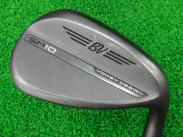 中古ゴルフ Vokey SM10 ジェットブラック 58°-10Sの写真