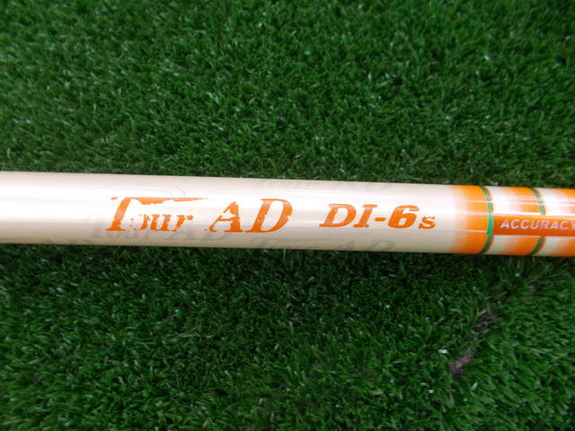 中古ゴルフ (Ｓ) TOUR AD DI-6 (ダンロップ用スリーブ)の写真
