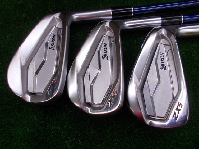 中古ゴルフ SRIXON ZX5  6本の写真