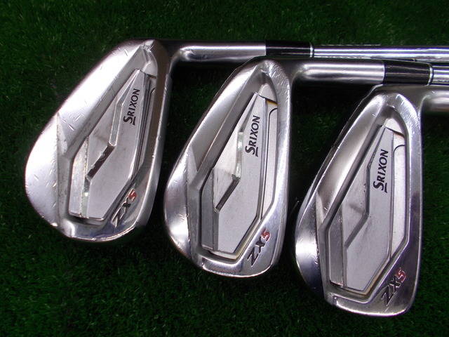 中古ゴルフ SRIXON ZX5  6本の写真
