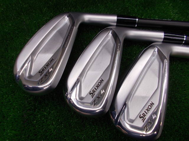 ４枚セット。 DUNLOP ダンロップ 中古アイアンセット SRIXON ZXi4 5本の商品
