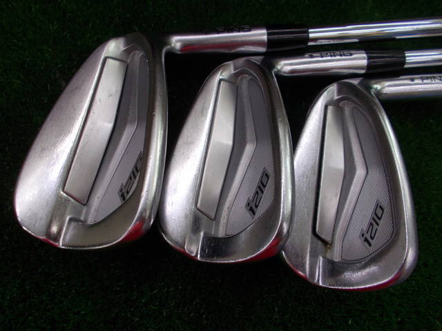PING i210 アイアンセット 7本. 中古 PING ピン 中古アイアンセット i210 7本 レフティの商品詳細