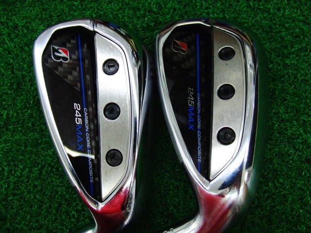 BRIDGESTONE - かいくん【保証書付】アイアン５本セットBRIDGESTONE BRIDGESTONE GOLF ブリヂストン 245MAX アイアン 5本セット（#6