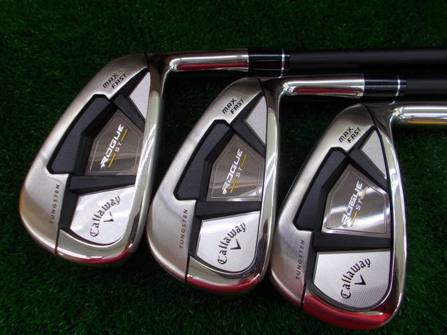 Callaway　ROGUE ST MAX FAST アイアン　5本セット Callaway キャロウェイ ゴルフ アイアン5本セット(6〜9,PW