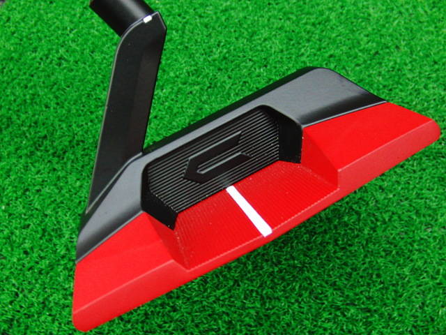 【中古】ゴルフ　パター　CROSSPUTT（クロスパット） ヘッドカバー付き CROSSPUTT クロスパット 中古パター CROSSPUTT RED BLACK LABEL