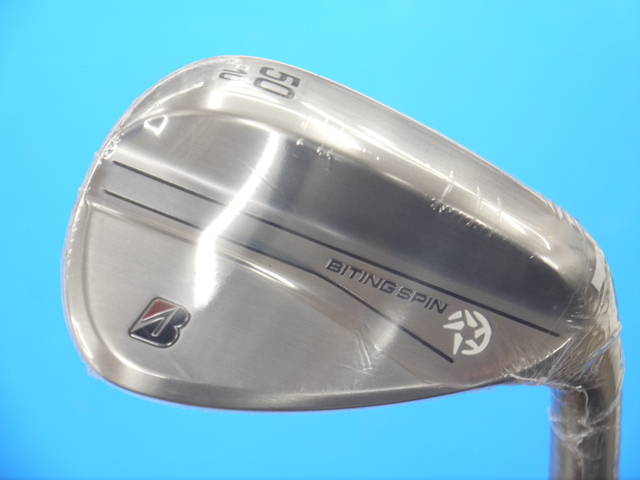 中古ゴルフ BRIDGESTONE BITING SPIN (ノーメッキ) 50°-10°の写真