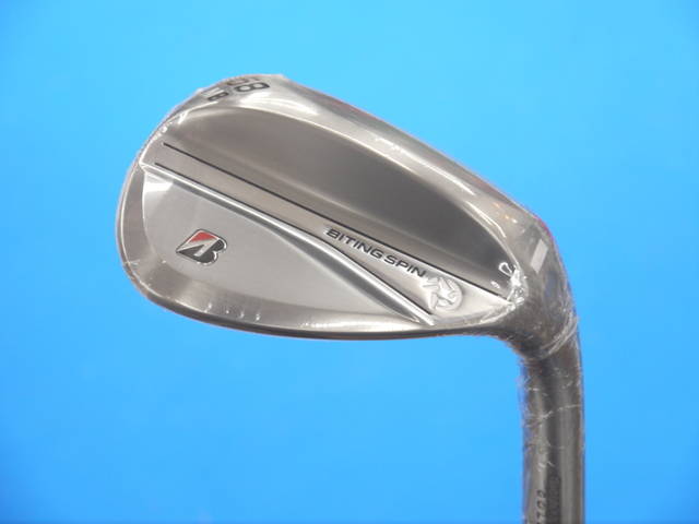 中古ゴルフ BRIDGESTONE BITING SPIN (ノーメッキ) 58°-08°の写真