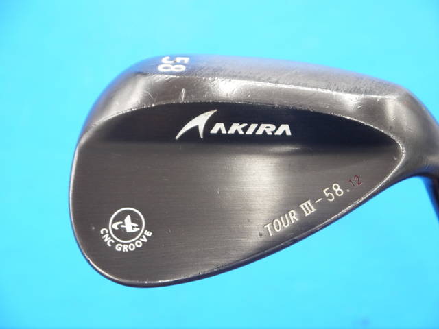 中古ゴルフ AKIRA TOUR III (PVD仕上) 58゜・12の写真