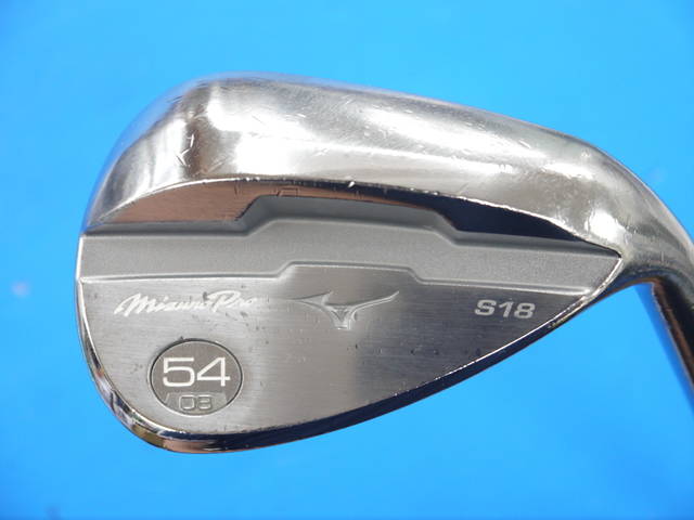 中古ゴルフ Mizuno Pro S18 サテン 54゜-08の写真