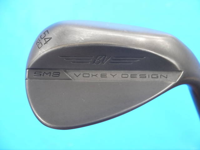 中古ゴルフ Vokey SM8 ジェットブラック 54°-12Dの写真