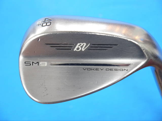 中古ゴルフ Vokey SM9 ツアークローム 48°-10Fの写真