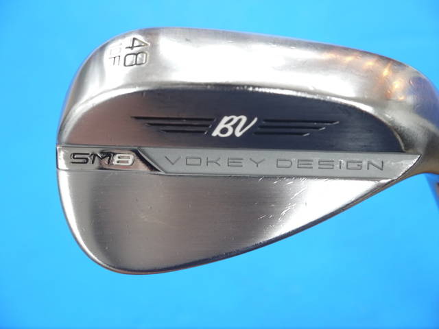 中古ゴルフ Vokey SM8 ツアークローム 48°-10Fの写真