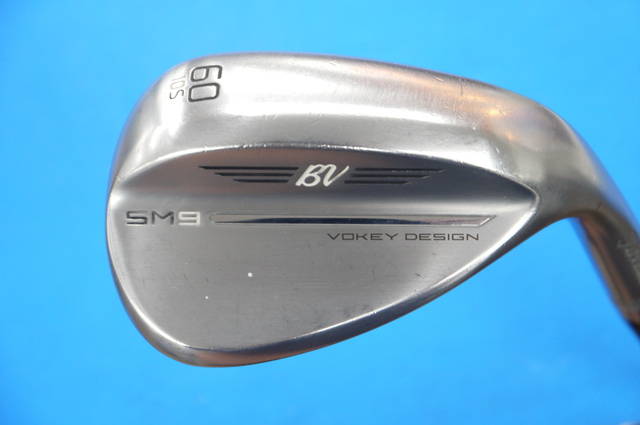 中古ゴルフ Vokey SM9 ツアークローム 60°-10Sの写真