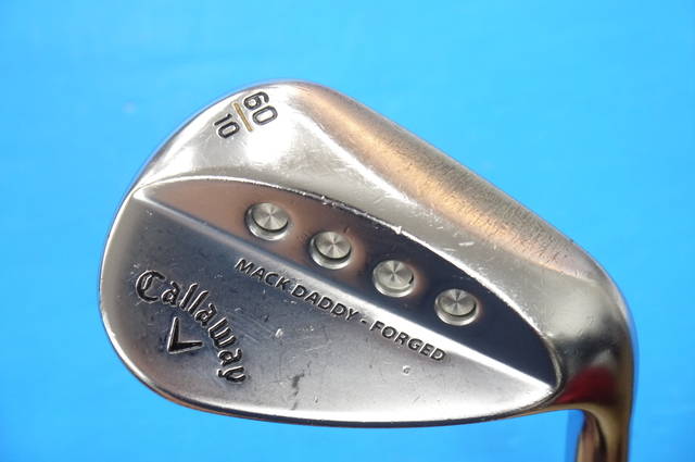 中古ゴルフ MACK DADDY FORGED (2019) クロムメッキ 60°-10°の写真