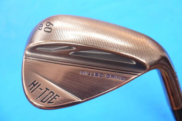 中古ゴルフ MILLED GRIND HI-TOE (2022) カッパー 60°-07°の写真