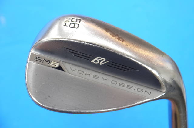 中古ゴルフ Vokey SM8 ツアークローム 58°-14Kの写真
