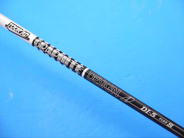 中古ゴルフ (Ｓ) TOUR AD DI-5 Newコスメ(ブラック) (スリーブ付)の写真