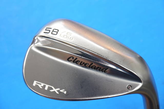 中古ゴルフ RTX4 ツアーサテン 58°-6°LOWの写真