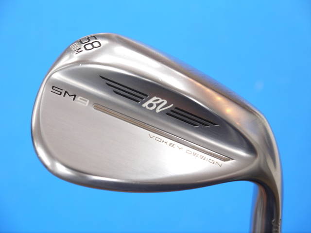 中古ゴルフ Vokey SM9 ツアークローム 58°-08Mの写真