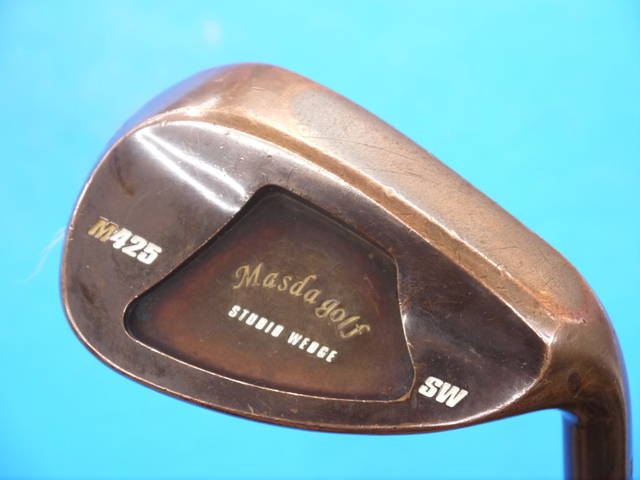 中古ゴルフ STUDIO WEDGE M425 (銅メッキ) SW(58゜)の写真