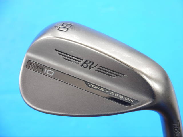 中古ゴルフ Vokey SM10 ジェットブラック 50°-12Fの写真
